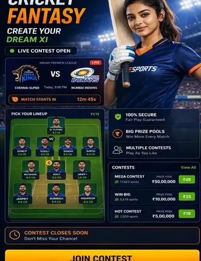 Drem (dremin) fantasy cricket & matchday visual 3
